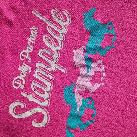 Dolly Parton pink vintage 90s band tee - Picture 9 of 10